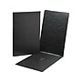 Smead Premium Pressboard 2-Prong Report Cover, Tabloid Size, Black, (81178)~#|#~sp40798359_sc7