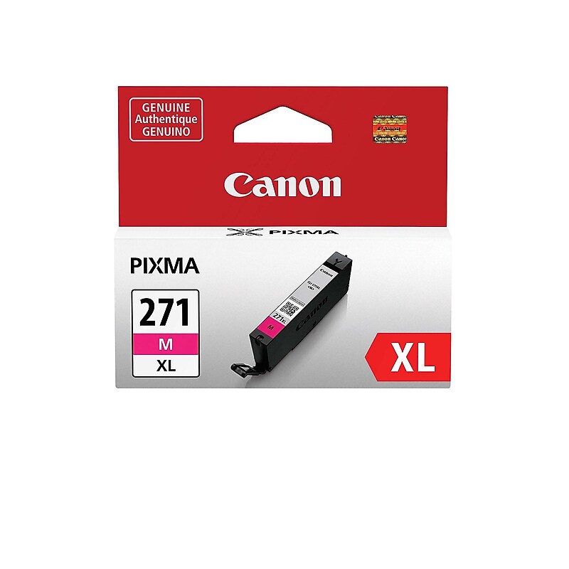 Canon 271XL Magenta High Yield Ink Cartridge (0338C001) image 1