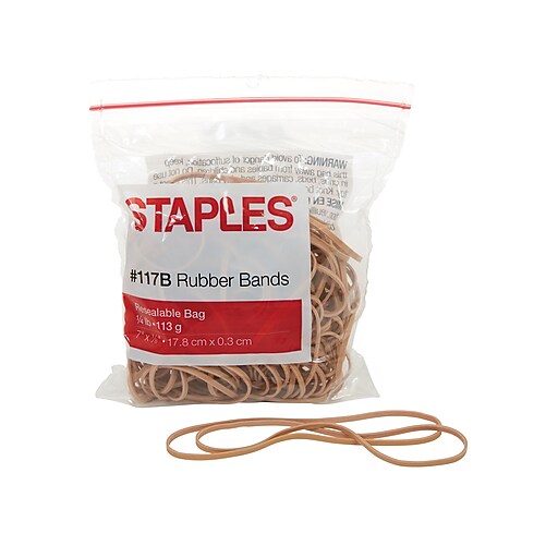Staples® Rubber Bands Size 117B at Staples