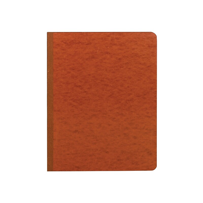 Smead Side Opening PressGuard Report Cover, Prong Fastener, Letter, Red