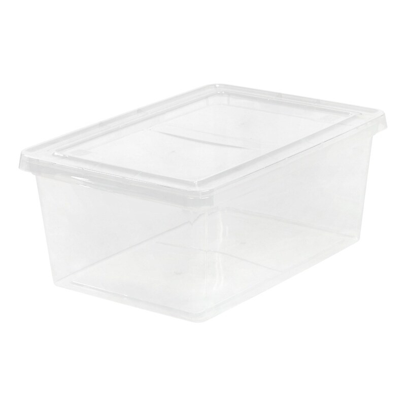 IRIS 17 Qt. Storage Box, Clear (CNL-17) image 1