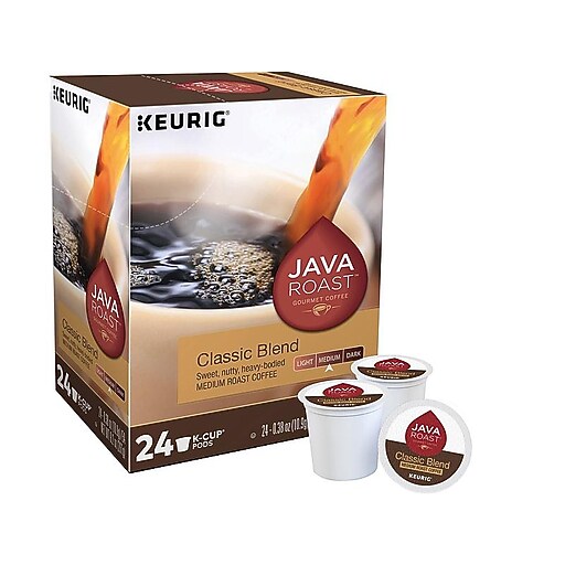 Java Roast Classic Blend Coffee Keurig® KCup® Pods, Medium Roast, 24
