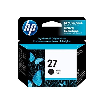 HP 27 Black Standard Yield Ink Cartridge