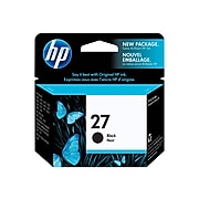 HP 27 Black Standard Yield Ink Cartridge