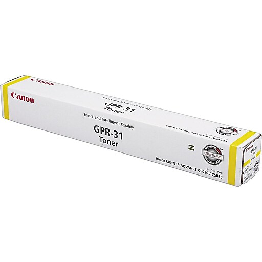 Canon GPR-31 Yellow Standard Yield Toner Cartridge (2802B003AA
