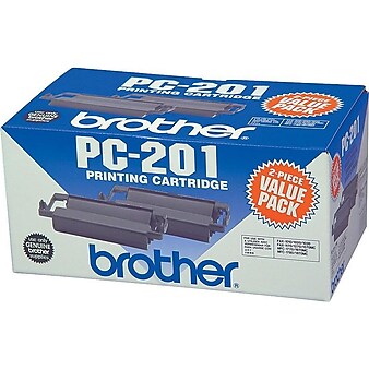 Brother PC2012PK Black Standard Yield Fax Cartridge, 2/Pack