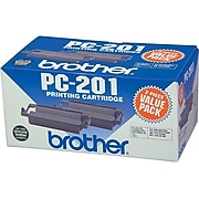 Brother PC2012PK Black Standard Yield Fax Cartridge, 2/Pack