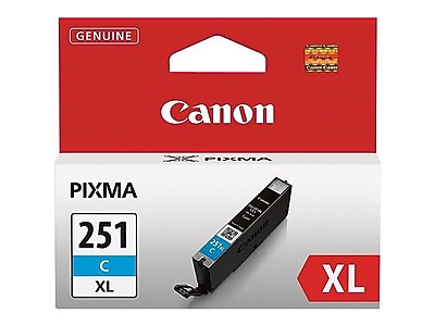 Canon 251XL Cyan High Yield Ink Cartridge (6449B001) Sansujyuku sansujyuku.com