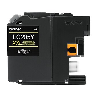 Brother LC205 Yellow Extra High Yield Ink Cartridge