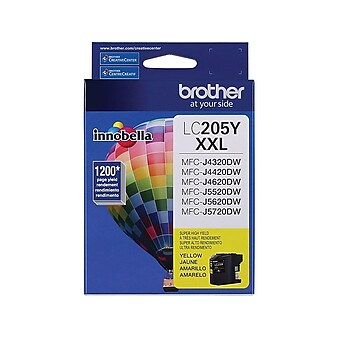 Brother LC205 Yellow Extra High Yield Ink Cartridge
