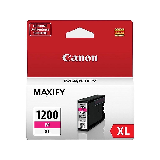 Canon PGI1200XL Magenta High Yield Ink Cartridge (9197B001) at Staples