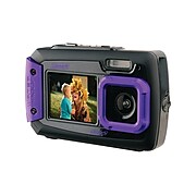 Coleman Duo2 2V9WP 20 Megapixels Point & Shoot Camera, Purple