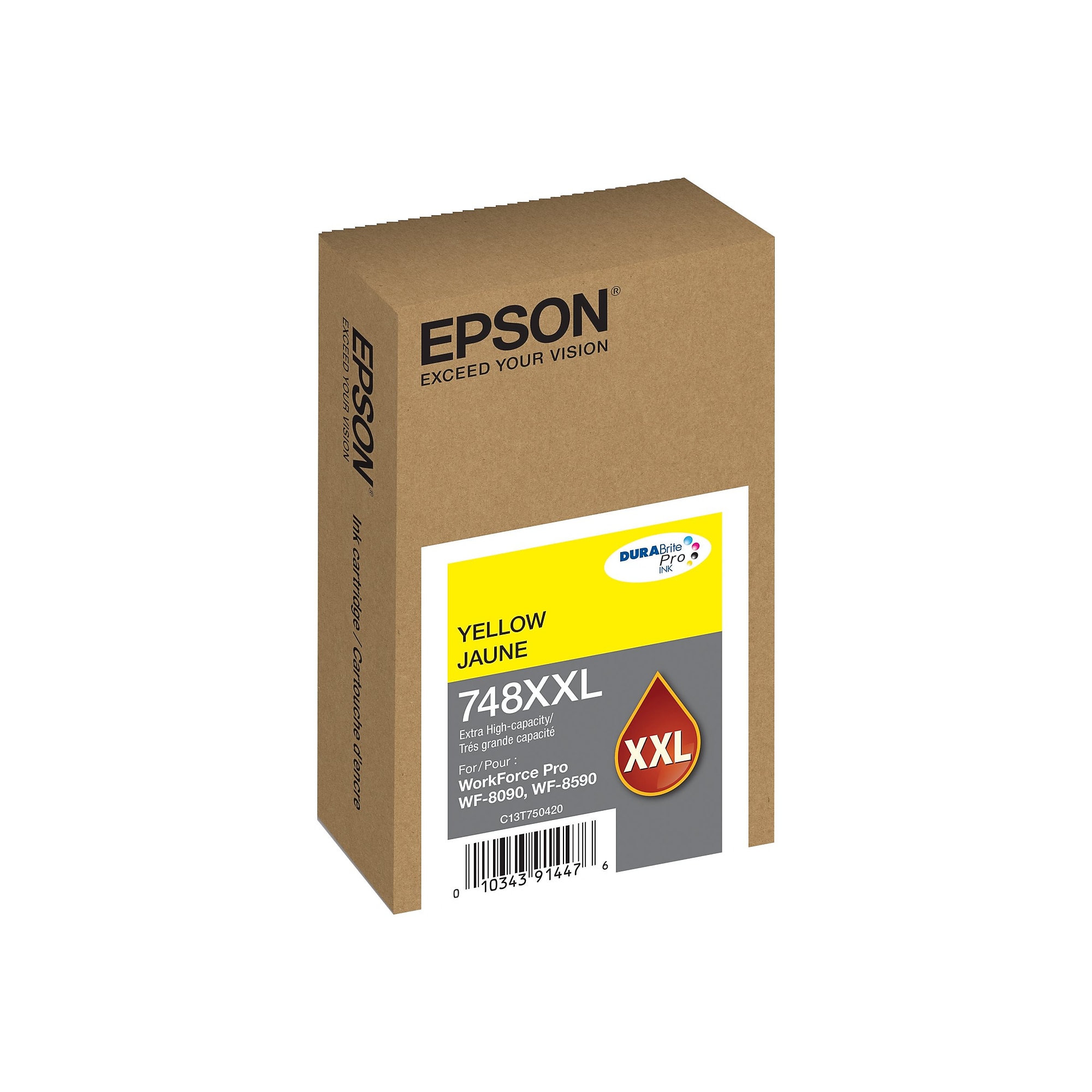 Epson T748XXL Yellow Extra High Yield Ink Cartridge Sansujyuku sansujyuku.com