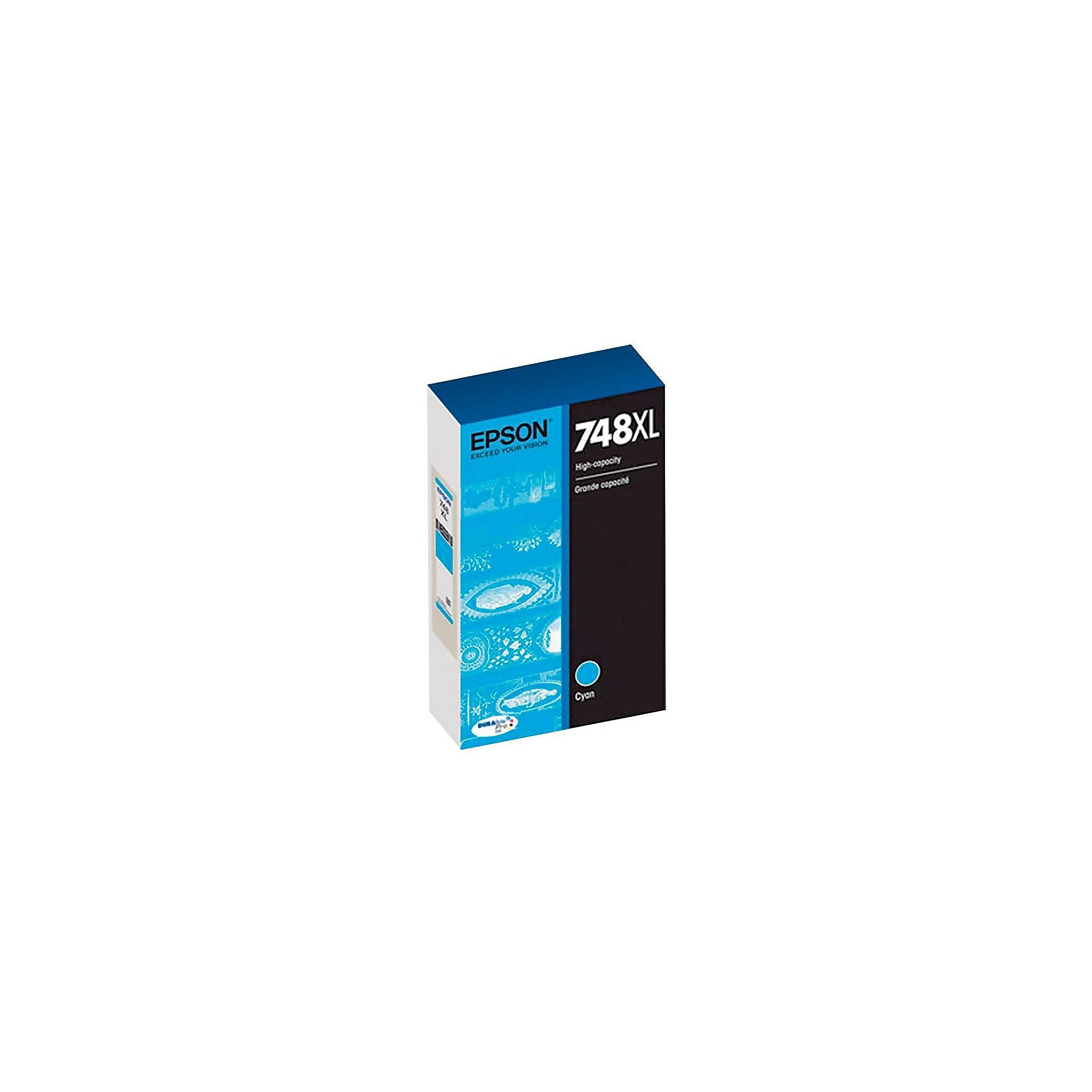Epson T748XL Cyan High Yield Ink Cartridge Sansujyuku sansujyuku.com