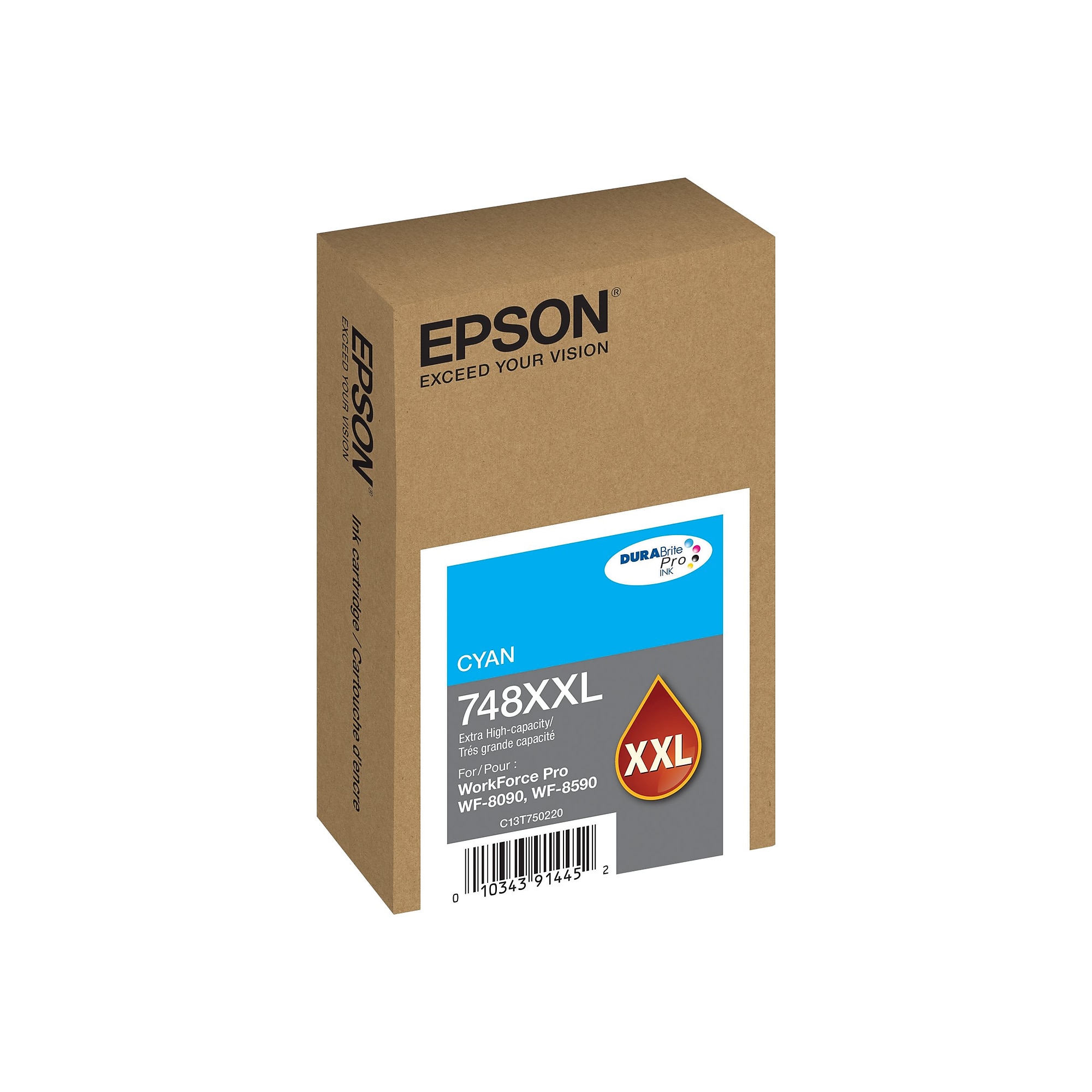 Epson T748XXL Cyan Extra High Yield Ink Cartridge Sansujyuku sansujyuku.com