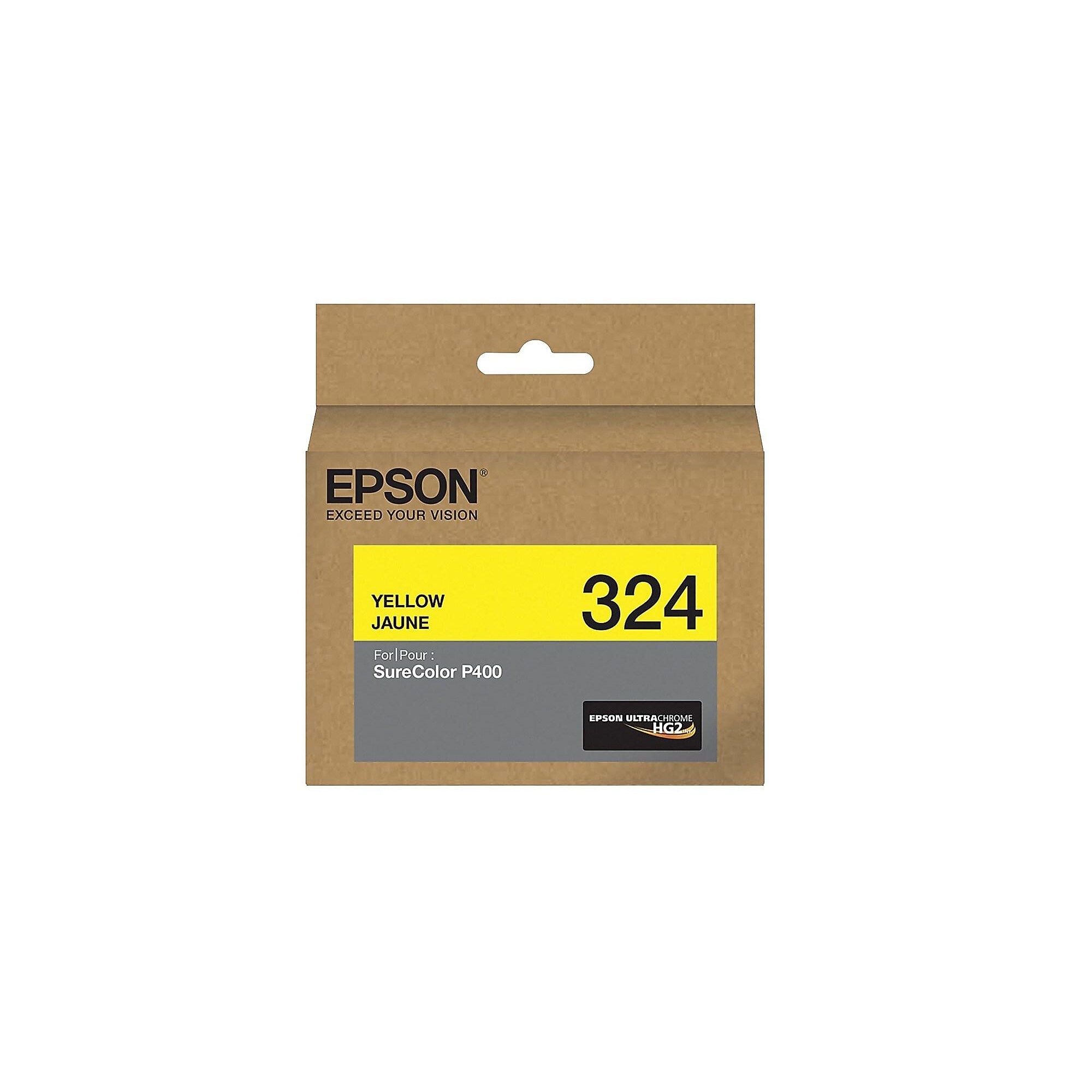 Epson T324 Ultrachrome Yellow Standard Yield Ink Cartridge (T324420) Sansujyuku sansujyuku.com