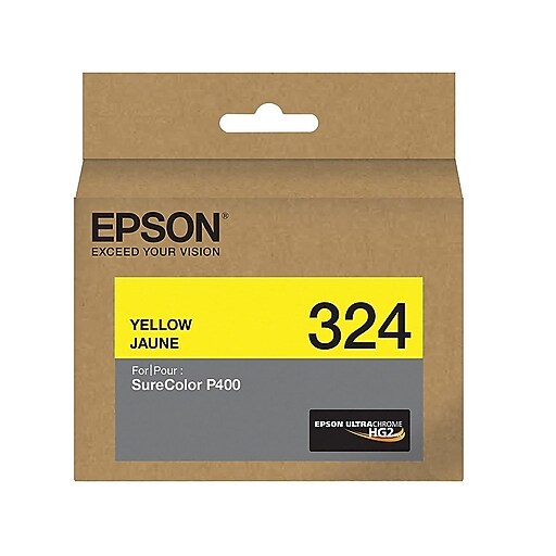 EPSON インク Epson T324 Ultrachrome Yellow Standard Yield Ink Cartridge