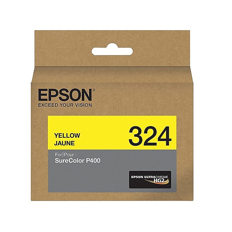 Epson T324 Ultrachrome Yellow Standard Yield Ink Cartridge (T324420) image 1