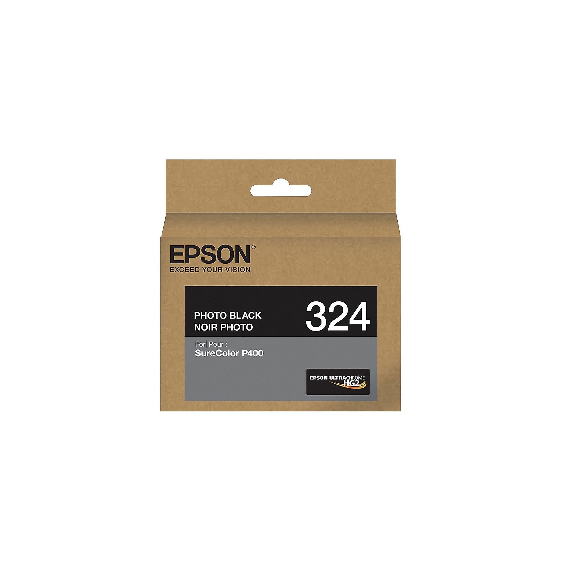 Epson T324 Ultrachrome Photo Black Standard Yield Ink Cartridge (T324120) Sansujyuku sansujyuku.com