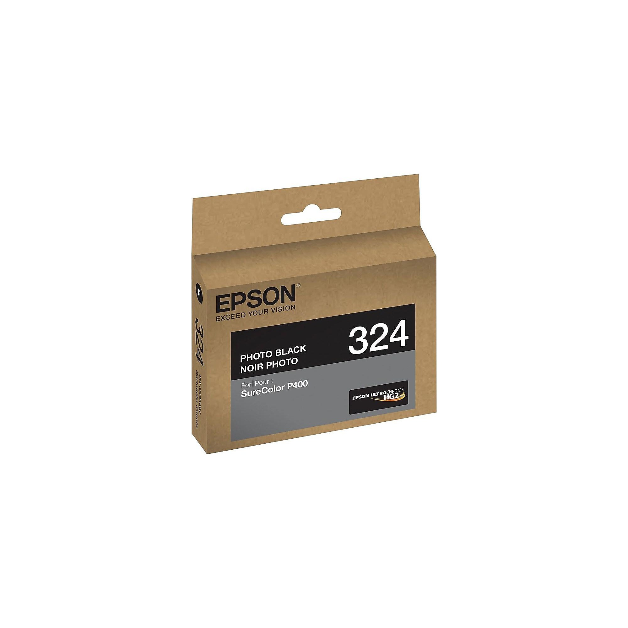 Epson T324 Ultrachrome Photo Black Standard Yield Ink Cartridge (T324120) Sansujyuku sansujyuku.com
