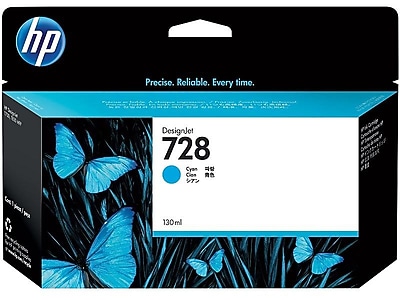 HP 728 Cyan Standard Yield Ink Cartridge (F9J67A) Sansujyuku sansujyuku.com