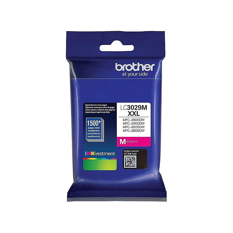 Brother LC3029M Magenta Extra High Yield Ink   Cartridge image 1