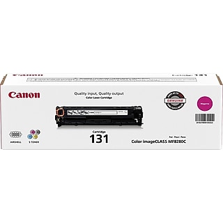 Canon 131 Cyan/Magenta/Yellow Standard Yield Toner Cartridge, 3