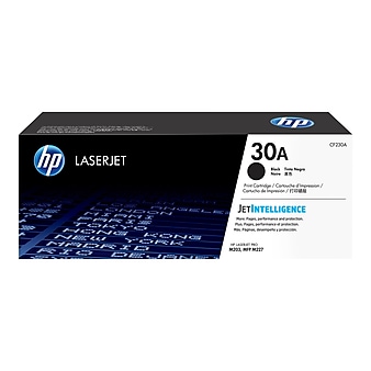 HP 30A Black Standard Yield Toner Cartridge, print up to 1600 pages