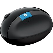 Microsoft Sculpt Ergonomic L6V-00001 Wireless Bluetrack Mouse, Black