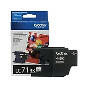Brother LC71BKS Black Standard Yield Ink Cartridge