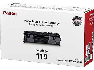 Canon 119 Black Standard Yield Toner Cartridge (3479B001) Sansujyuku sansujyuku.com