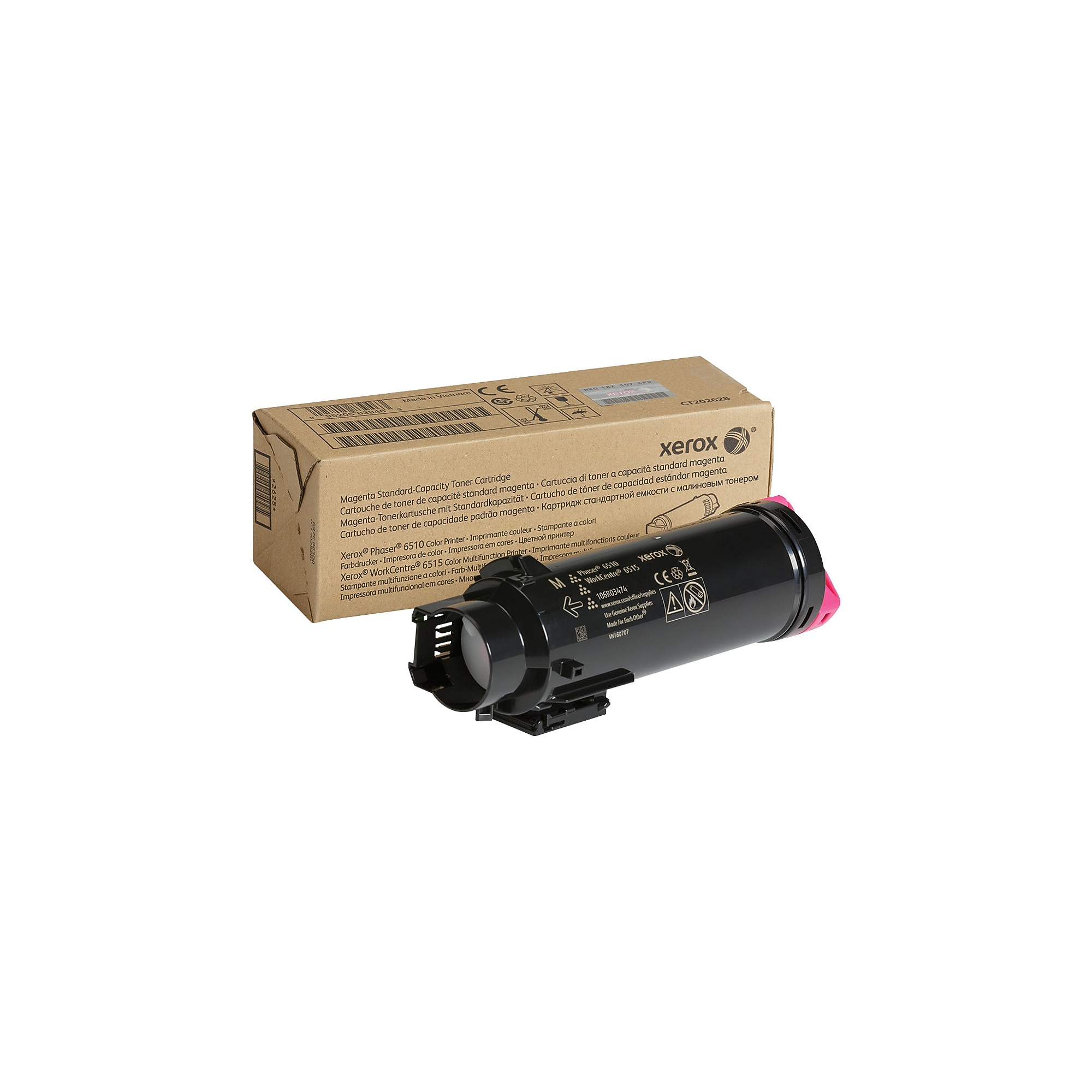 Xerox 106R03474 Magenta Standard Yield Toner Cartridge, Prints Up to 1,000 Pages (XER106R03474) Sansujyuku sansujyuku.com