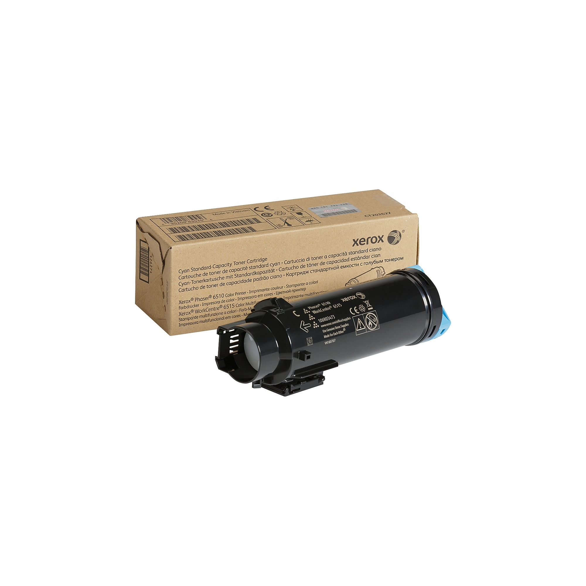 Xerox 106R03473 Cyan Standard Yield Toner Cartridge, Prints Up to 1,000 Page (XER106R03473) Sansujyuku sansujyuku.com