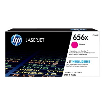 HP 656X Magenta High Yield Toner Cartridge (CF463X)