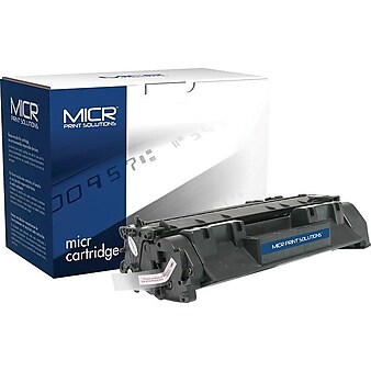 MICR Print Solutions Compatible Black Standard Yield Toner Cartridge Replacement for HP 80A