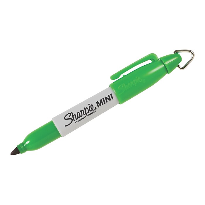 Sharpie Mini Permanent Markers, Fine Tip, Assorted, 4/Pack