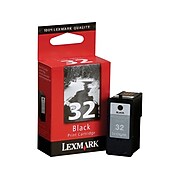Lexmark 32 Black Standard Yield Ink Cartridge