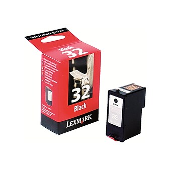 Lexmark 32 Black Standard Yield Ink Cartridge
