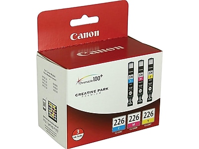 Canon 226 Cyan/Magenta/Yellow Standard Yield Ink Cartridge, 3/Pack   (4547B005) Sansujyuku sansujyuku.com