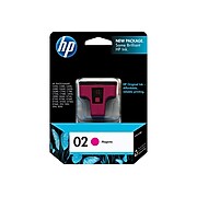 HP 02 Magenta Standard Yield Ink Cartridge (C8772WN#140)