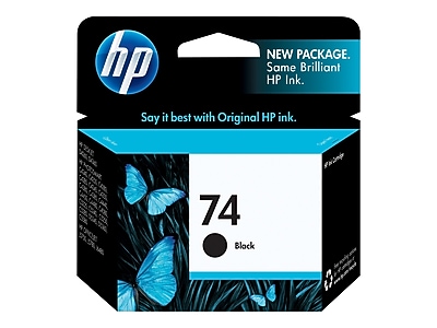 HP 74 Black Standard Yield Ink Cartridge, Prints Up to 200 Pages (CB335WN#140) Sansujyuku sansujyuku.com
