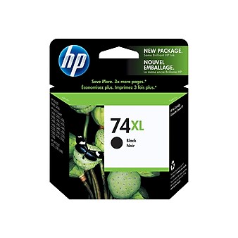 HP 74XL Black High Yield Ink Cartridge (CB336WN#140)