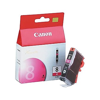 Canon 8 Magenta Standard Yield Ink Cartridge (0622B002AA)