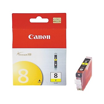 Canon CLI-8 Yellow Standard Yield Ink Cartridge (0623B002AB)