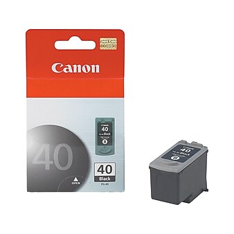 Canon PG-40 Black Standard Yield Ink Cartridge (0615B002)