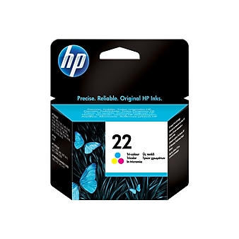 HP 22 Tri-Color Standard Yield Ink Cartridge (C9352AN#140)
