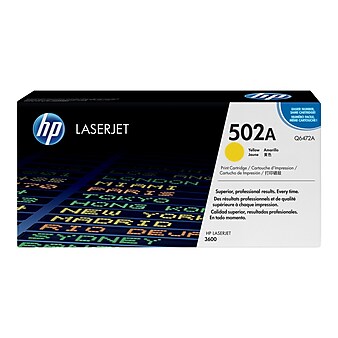 HP 502A Yellow Standard Yield Toner Cartridge (Q6472A)