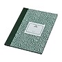 National Brand Laboratory 1-Subject Computation Notebooks, 7.88" x 10.13", Quad, 96 Sheets, Green (53110)~#|#~sp40888729_sc7