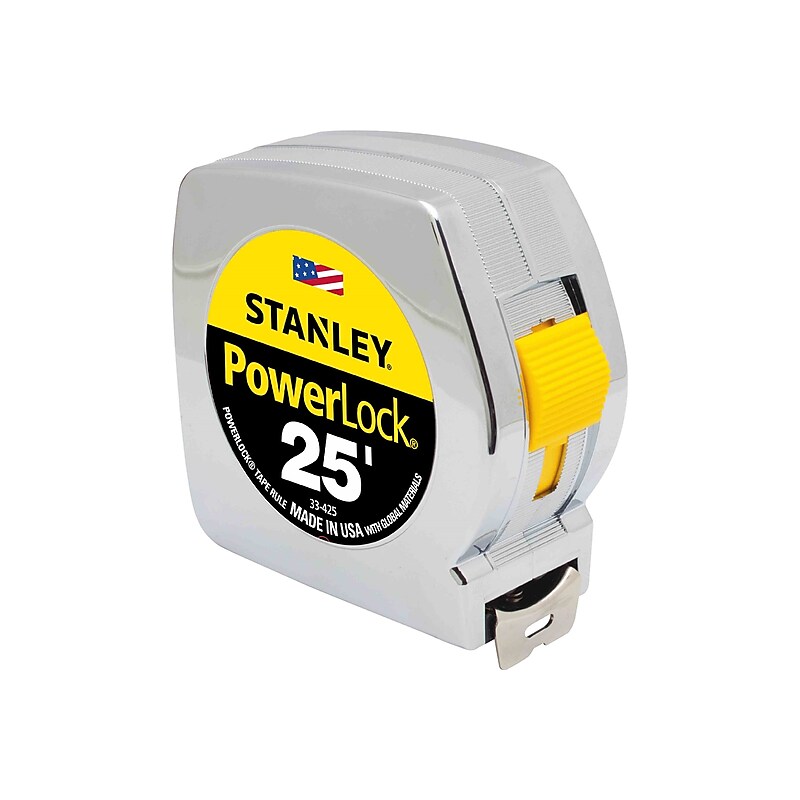 Stanley Powerlock 25' Tape Measure, Polyester (33-425) image 1