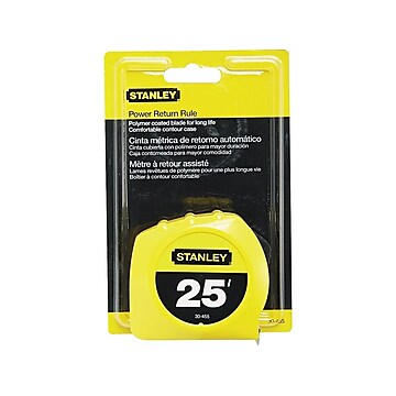 Stanley 25' Tape Measure, Polymer (30455)